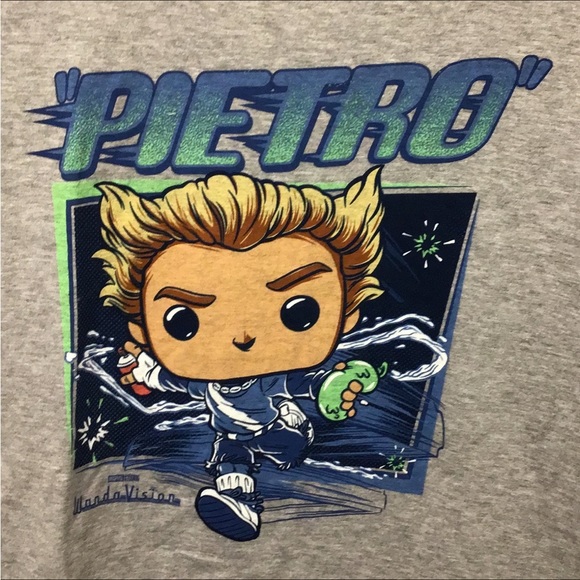 Marvel Wandavision Funko Pop Tee Pietro Maximoff Graphic T-Shirt, sz XL - Picture 8 of 11